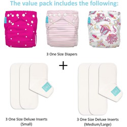 حفاضات قابلة لإعادة الاستخدام