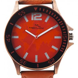 ساعة رسمية باللون الأحمر