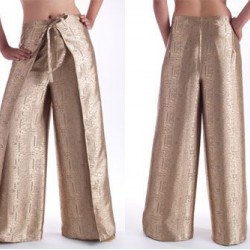 سروال حرير أنيق سروال حرير أنيق